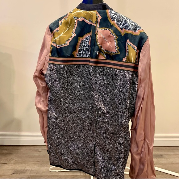 Ted Baker Jacket /Blazer. Size 3. M. Navy. Linen. Like NWOT. Never worn Bluechi - Picture 6 of 8